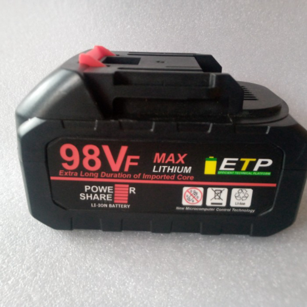 Baterai bor impact wrench cordless 48v 98Vf jld xenon nrt pro ryu benz - Type B 10cell 48Vf Berkuali