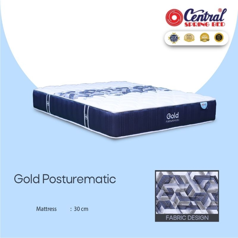kasur central springbed gold porusmatic kasur kesehatan firm - matras spring bed only