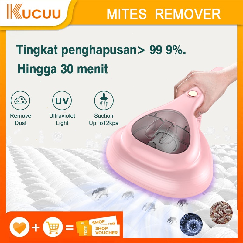 KUCUU Mite Vacum Cleaner Kasur UV Dust 1200Pa Penyedot Debu Kasur Dan Sofa Anti  basmi Tungau Pember