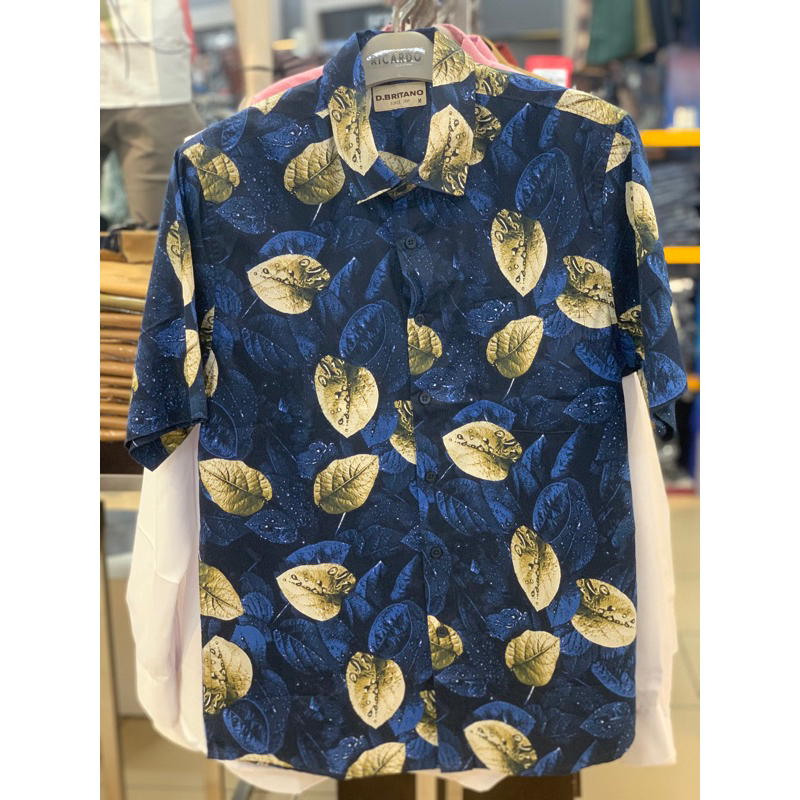 kemeja printing pria D’BRITANO