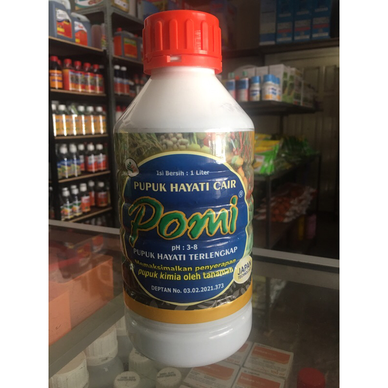 Pupuk Hayati Cair POMI kemasan 1 Liter