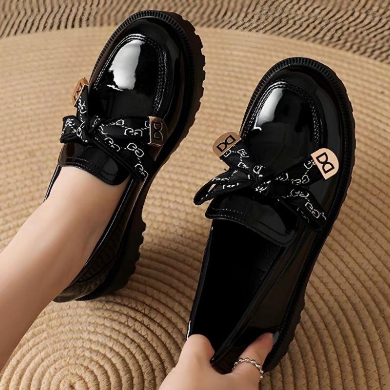 Agi0972 Sepatu Docmart Wanita Kekinian Gaya Korea Model Oxford Terbaru Termurah