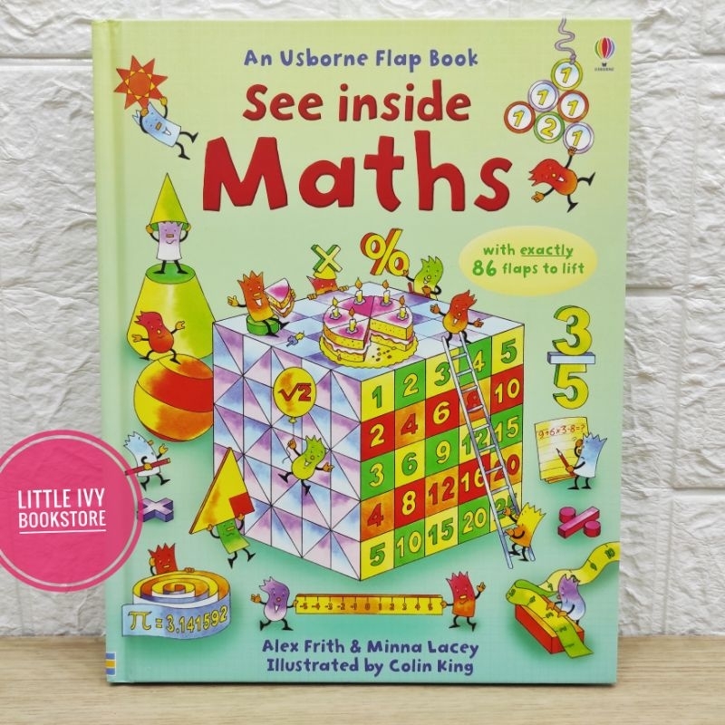 

An Usborne Flap Book See Inside Maths. Buku Anak Import
