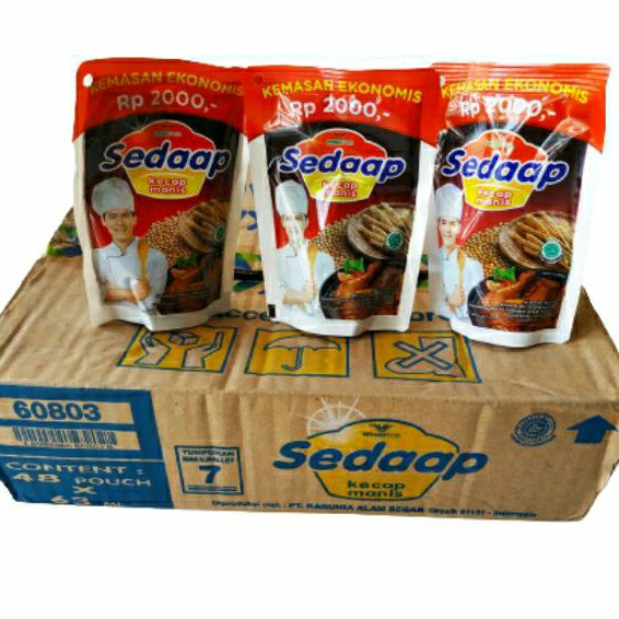 

Kecap Sedaap 2000 1 dus 63ml x 48 pouch