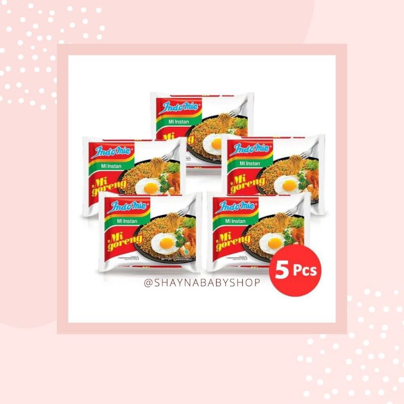 

INDOMIE GORENG 85 GR BUNDLE ISI 5 PC