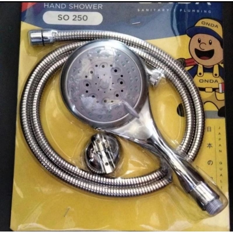 hand shower Onda so 250,shower Onda so 250,shower mandi Onda so 250