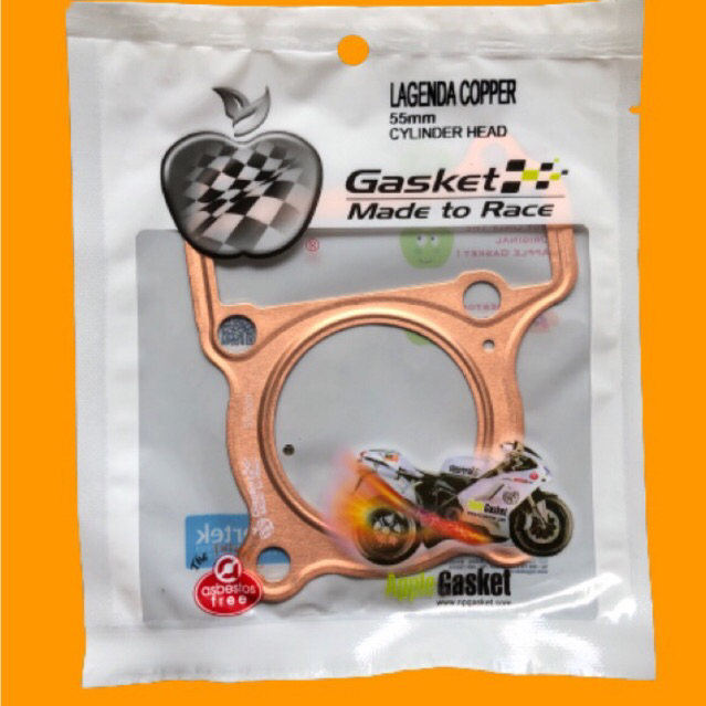 paking gasket head blok jupiter z1 vega zr tembaga - gasket head het blok jupiter z1  vega 55 57 59 