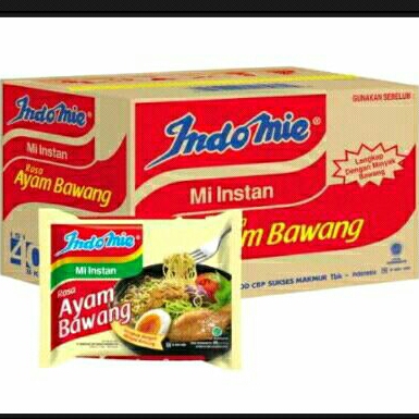 

Indomie Ayam Bawang 1Dus/Karton isi 40pcs