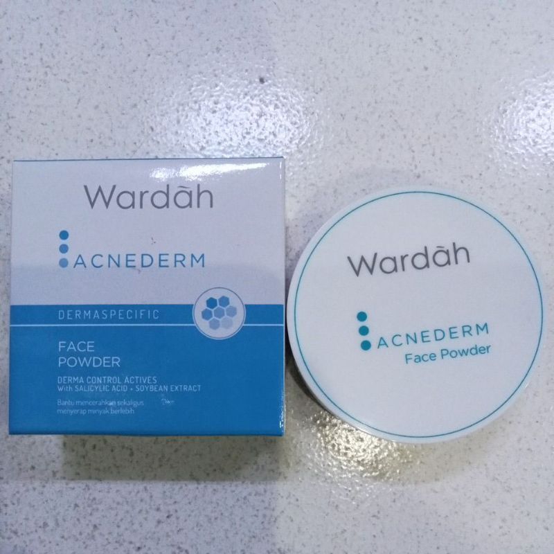 Wardah Acnederm Face Powder | Bedak Tabur