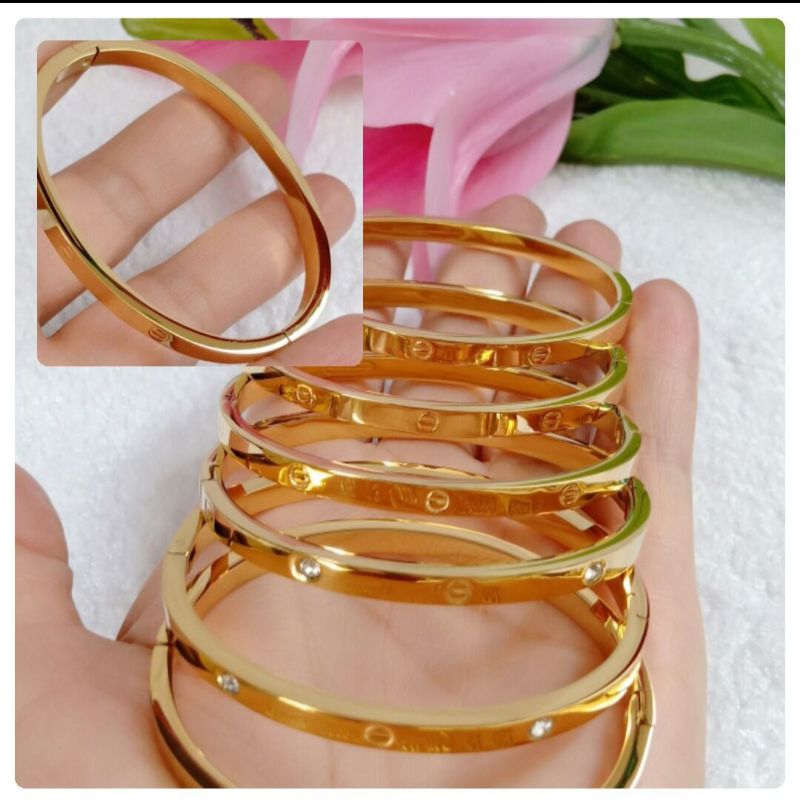 Gelang Titanium Nagita Slim