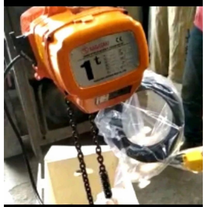 Nagasaki Chain Hoist Electric 1ton ×6meter