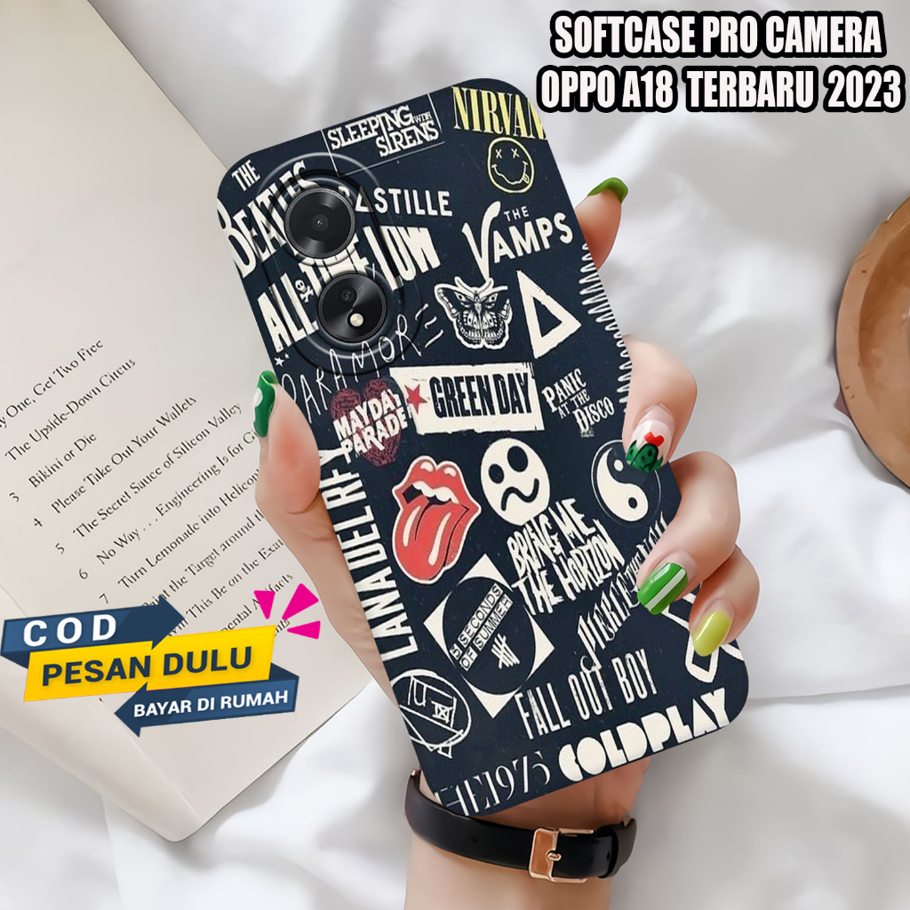 [R-42 ] Softcase Oppo A18 Terbaru 2023 - Case Oppo A18 Terbaru 2023 - Casing  Oppo A18 Terbaru 2023 