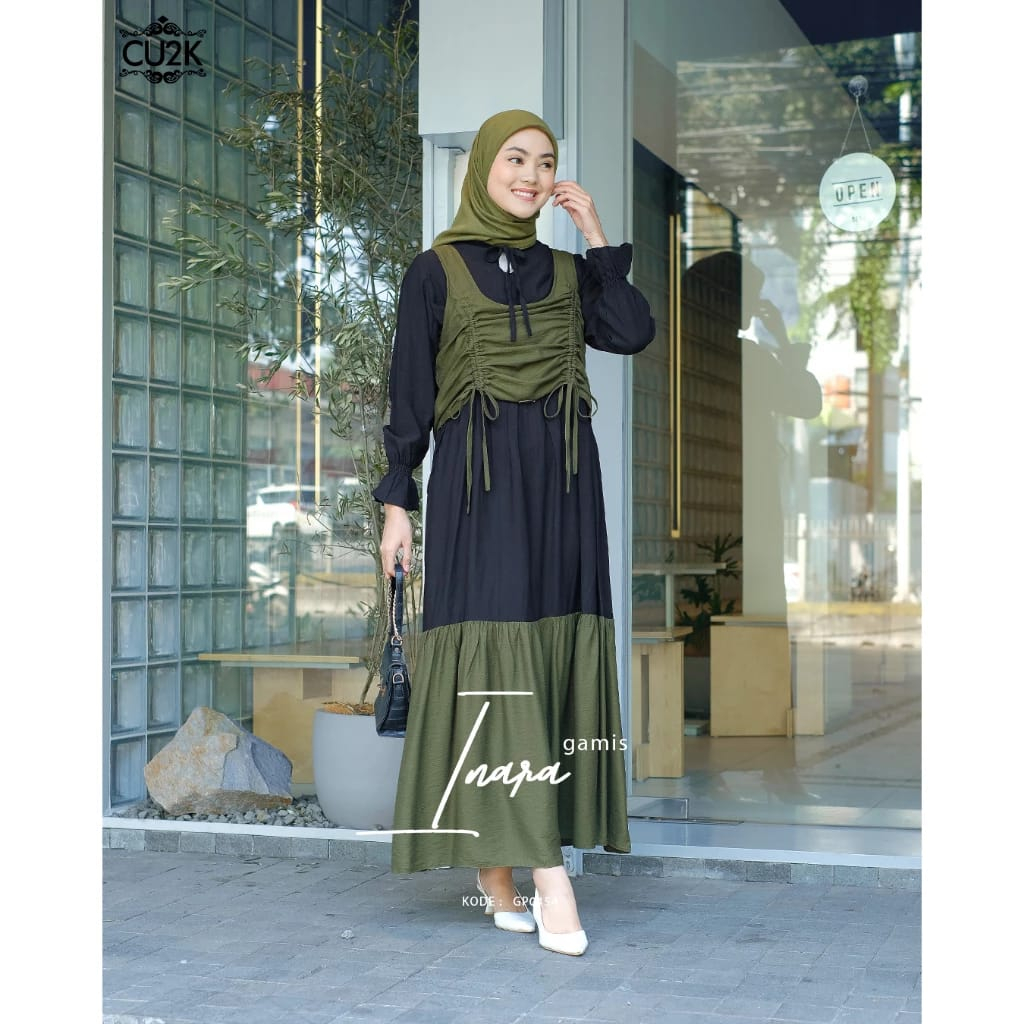 SETELAN ATASAN + OUTER INARA BY CU2K SD102066