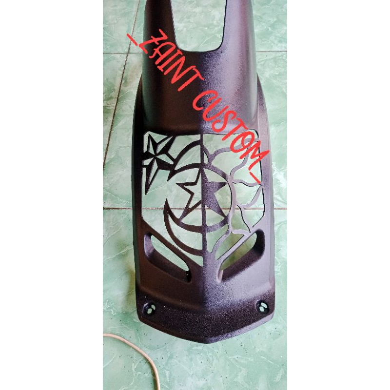 COVER LEGSIL TUTUP MESIN MIO SPORTY,SMILE COAK CUSTOM