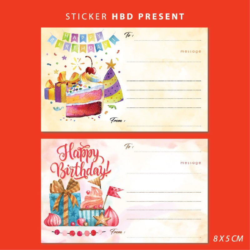 

STICKER UCAPAN ULANG TAHUN KARTU PENGIRIMAN UCAPAN STICKER BIRTHDAY THANK YOU CHRISTMAS NATAL IDUL FITRI KADO HAMPERS HADIAH LABEL