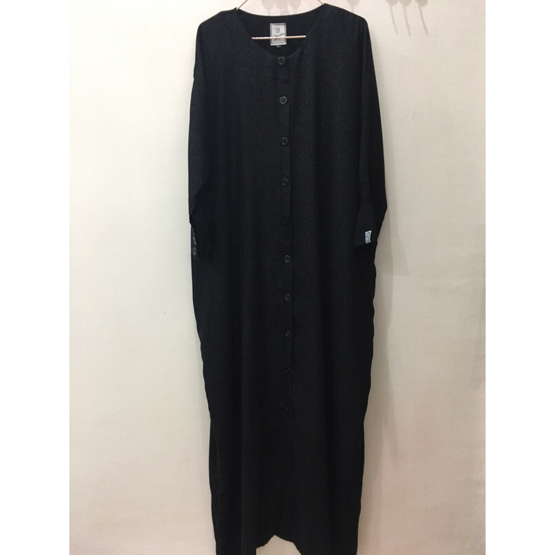 Preloved Huda Emboss Soft Lexus by Elmadina Abaya