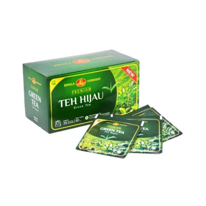 

Teh Hijau Kepala Djenggot Premium 25pcs