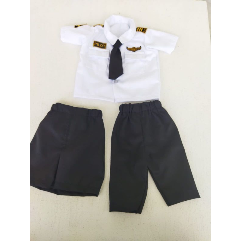 kostum pilot newborn bayi untuk photoshoot newborn