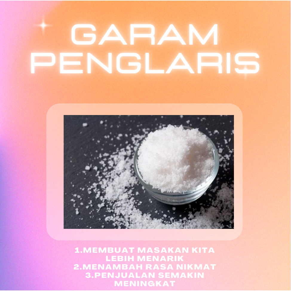 

(cod) Garam Pelarisan beli satu gratis satu