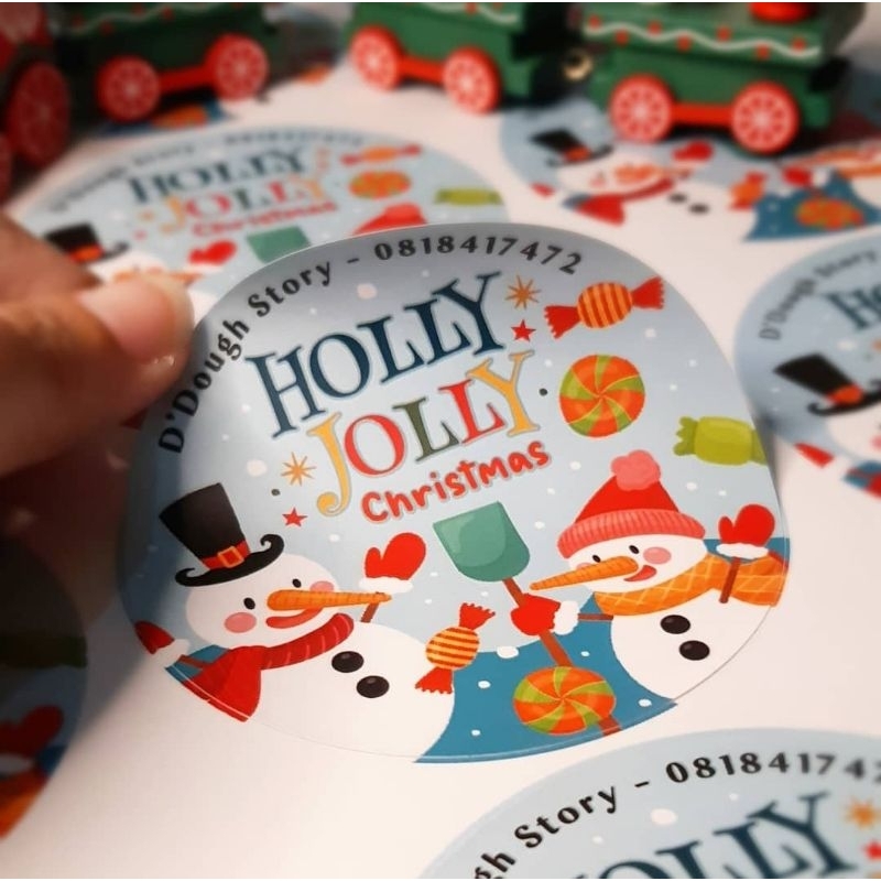 

Stiker Cookies Merry Christmas/ Natal