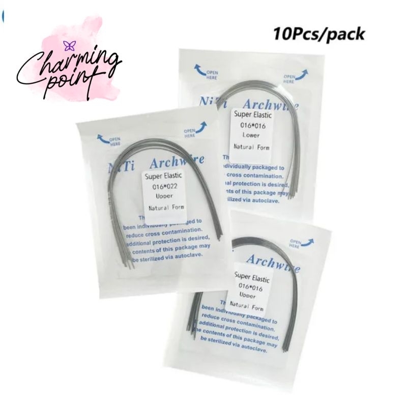 [Charmint.point] awat Behel Niti Isi 10pcs / Kawat Behel Nikel Titanium