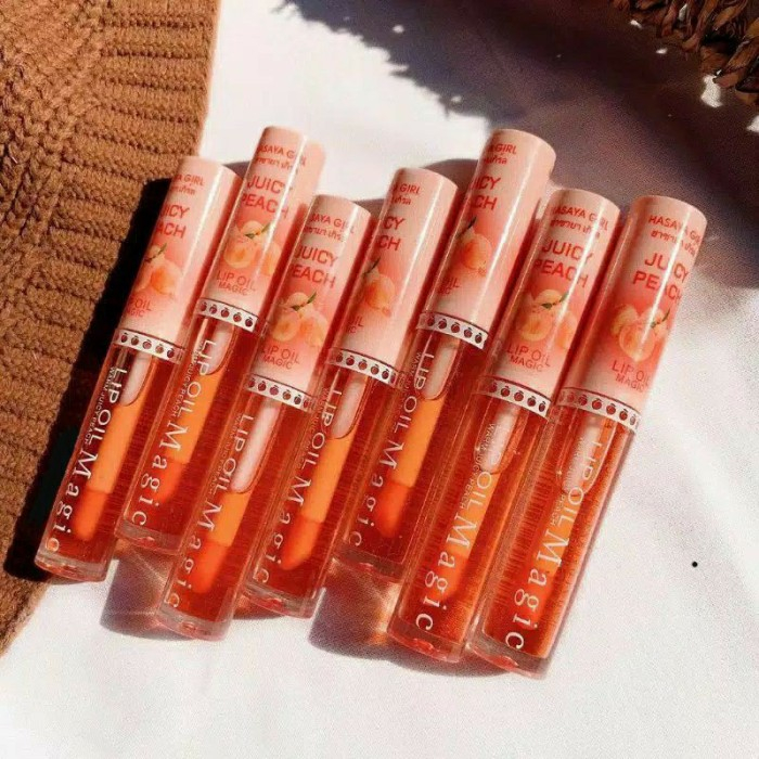 LIP OIL MAGIC JUICY PEACH HASAYA GIRL Lip Oil Magic Juice Peach