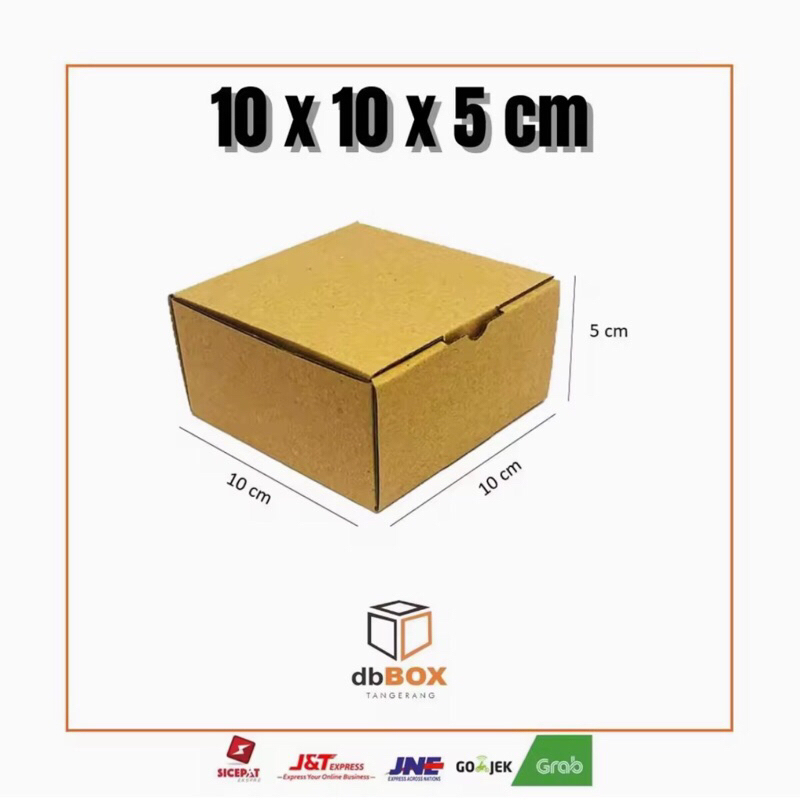 

Kardus Packing (6pcs) 10x10x5 cm untuk packing barang terlaris
