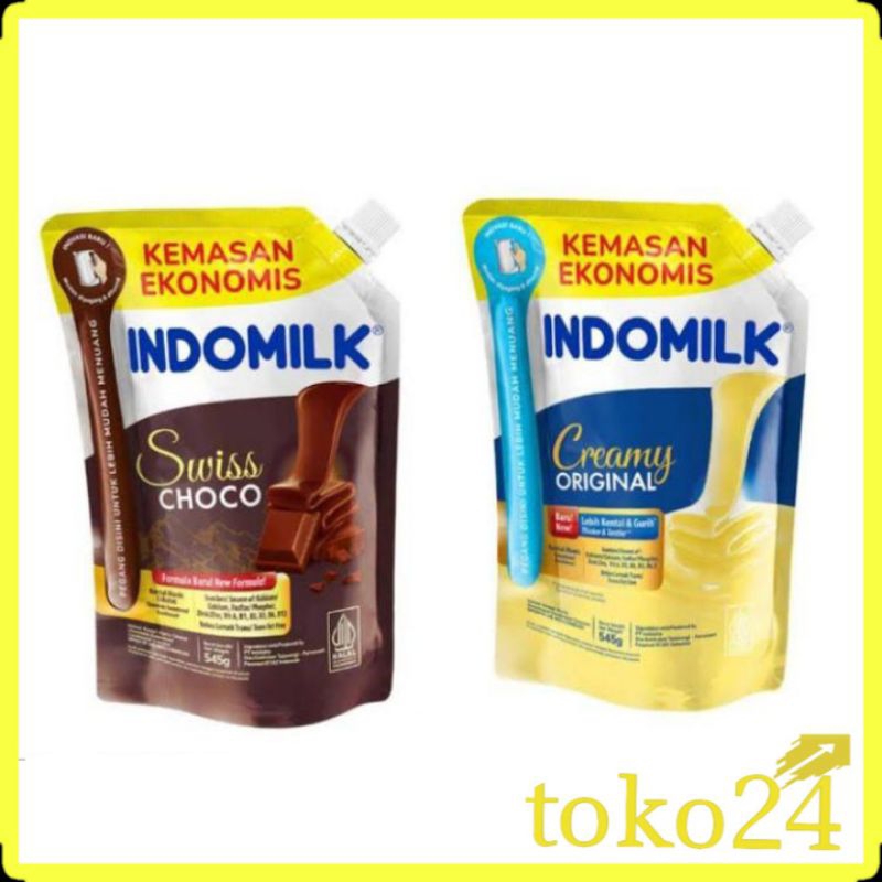 

Indomilk Susu Kental Manis Pouch 545 gr