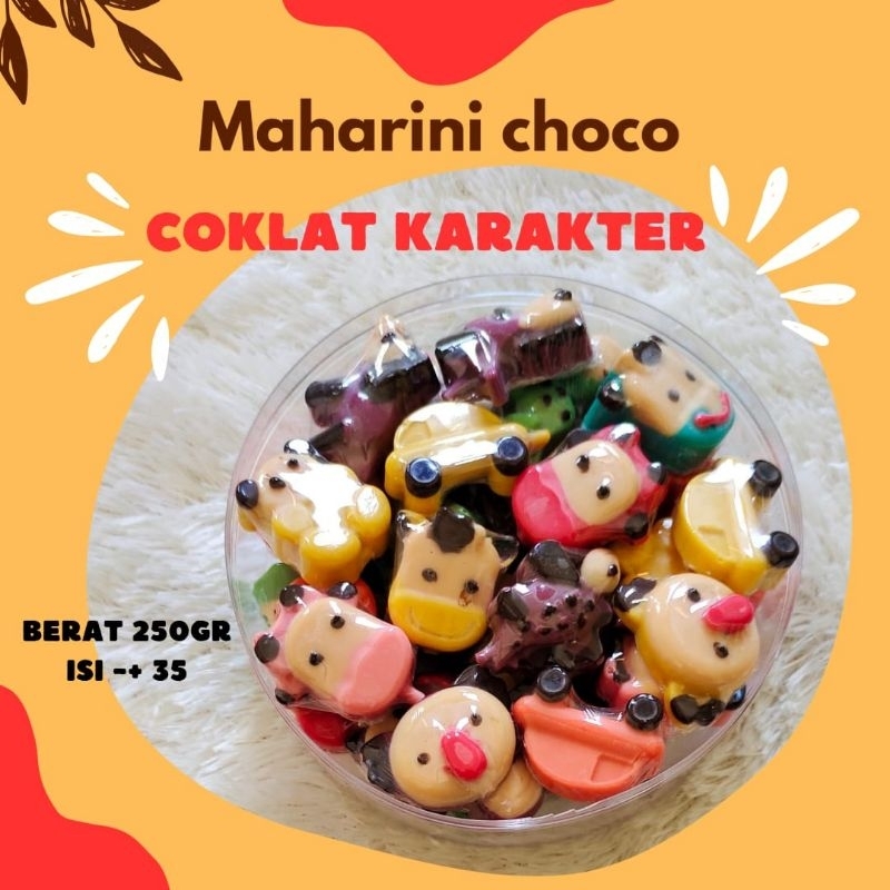 

Maharini Choco|| Coklat Karakter|| Coklat Donat