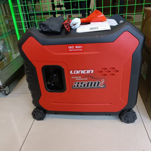 Loncin 3500i Inverter Generator Genset 3500 Watt Suara Halus Bensin Diskon