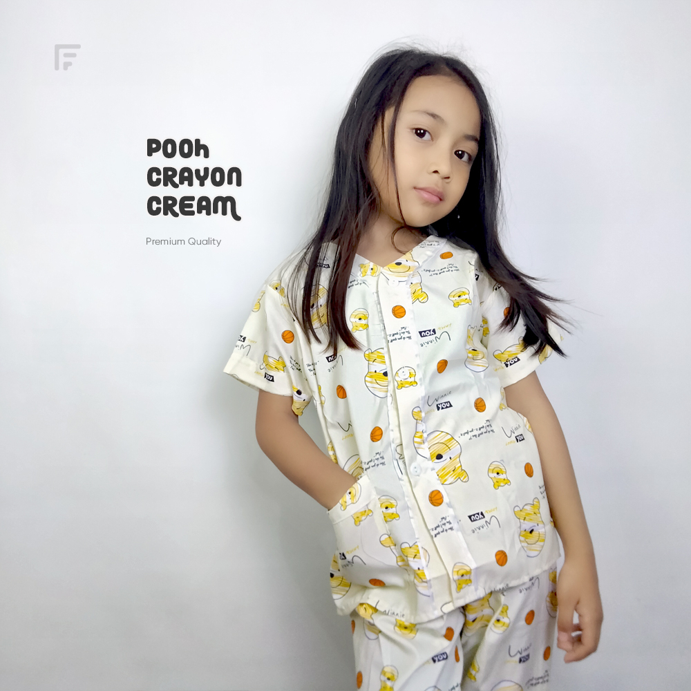 piyama anak motif lucu / piyama paket usaha / fashion anak perempuan / outfit anak perempuan kekinia