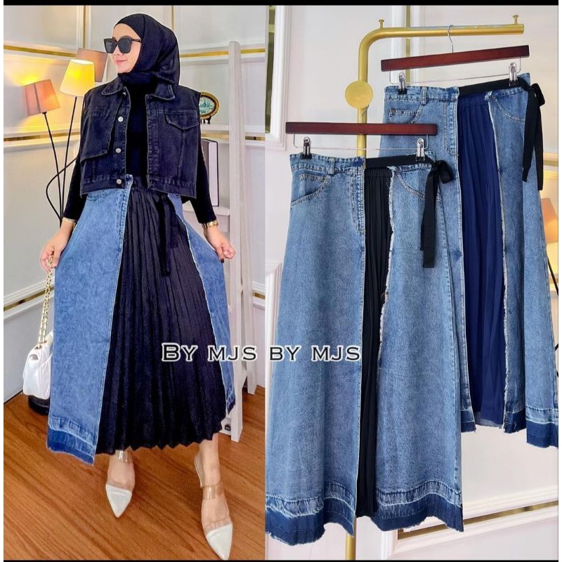 Rok import jeans bangkok premium//Rok nagita