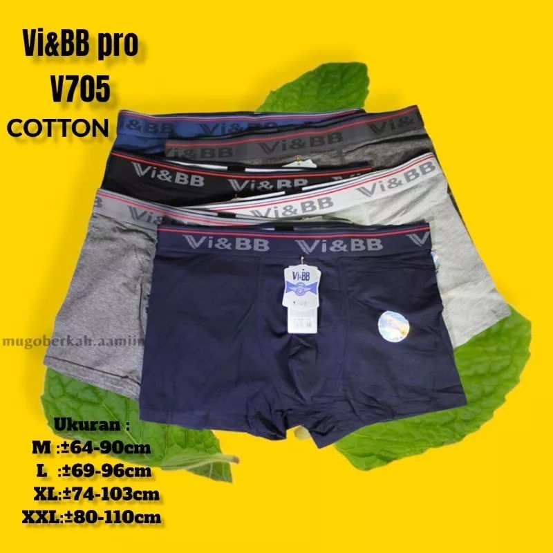 Vi&BB pro KATUN - CD PRIA SUPER SOFT - CD BOXER PREMIUM - CELANA DALAM PRIA MURAH