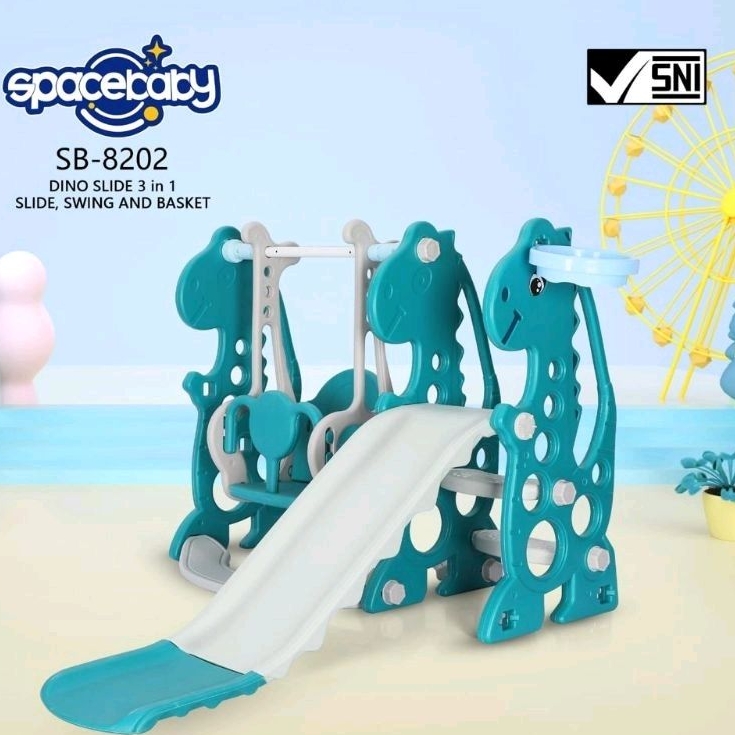 Perosotan Slide Swing Space Baby SB-8202