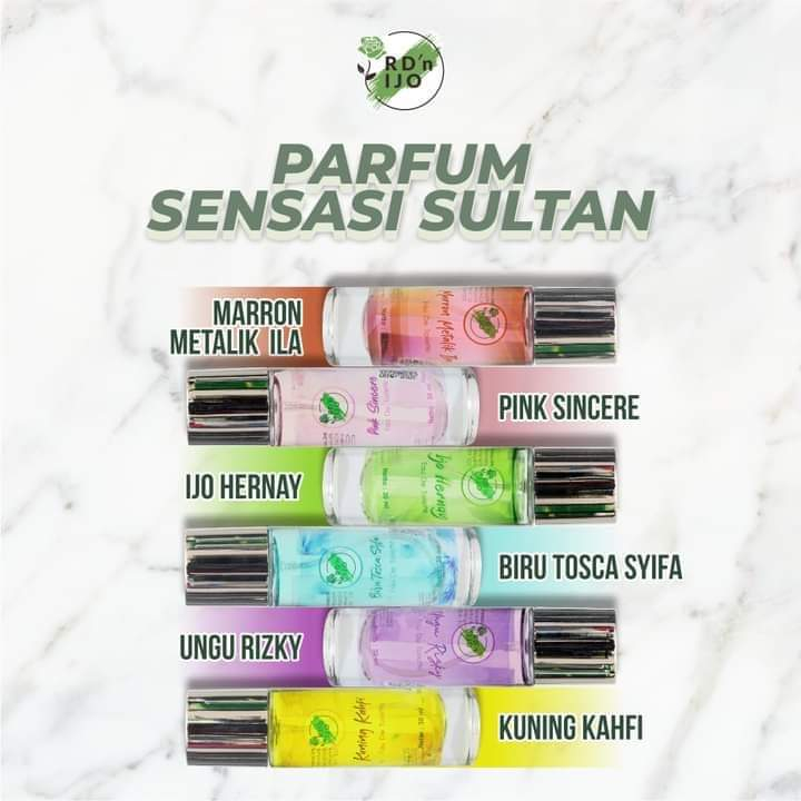 PARFUM SENSASI SULTAN RDN IJO TAHAN LAMA RDN IJO
