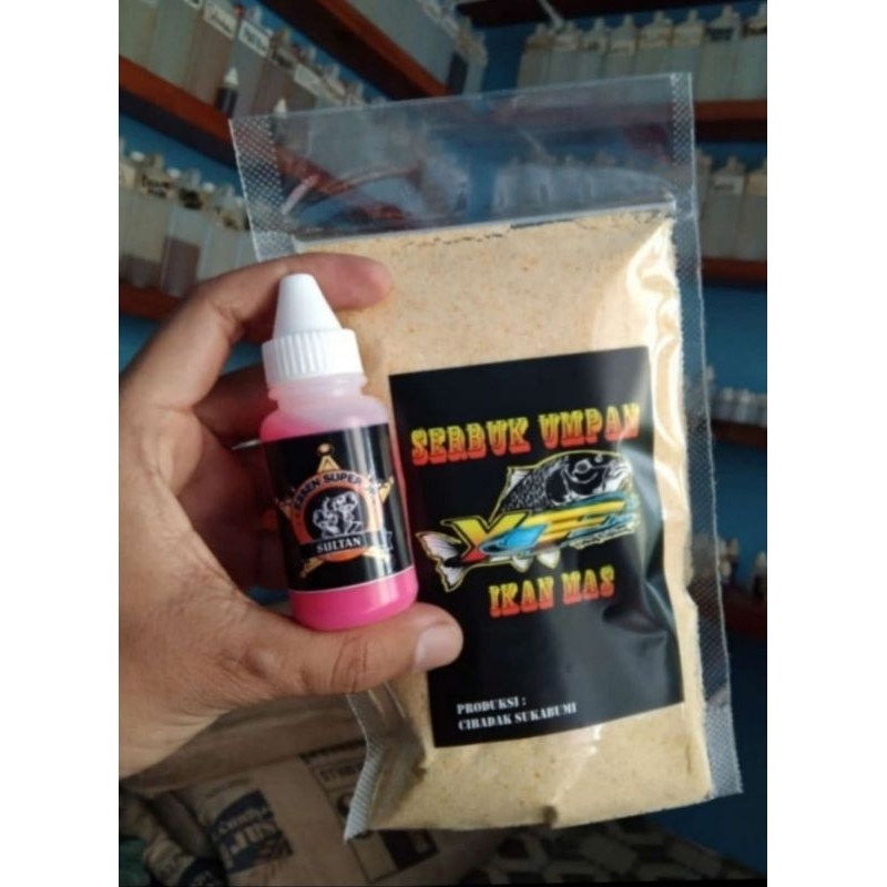 ESSEN IKAN MAS+SERBUK UMPAN