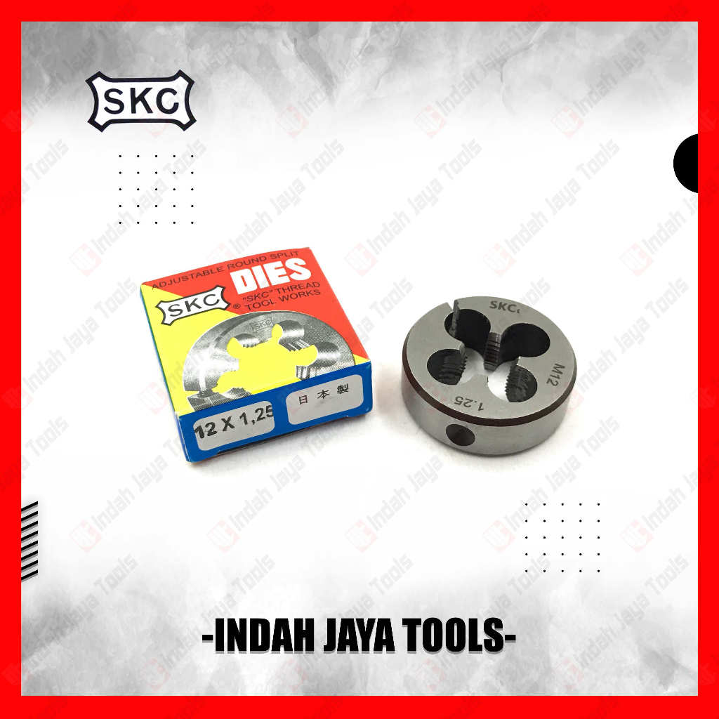 SKC Mata Snai M 12 X 1.25 - Snay Senai Snei Round Dies M12X1.25 M12