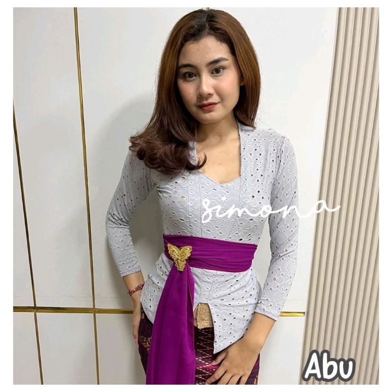 SIMONA KEBAYA Bubble Strait Kebaya Saja Kebaya Bali