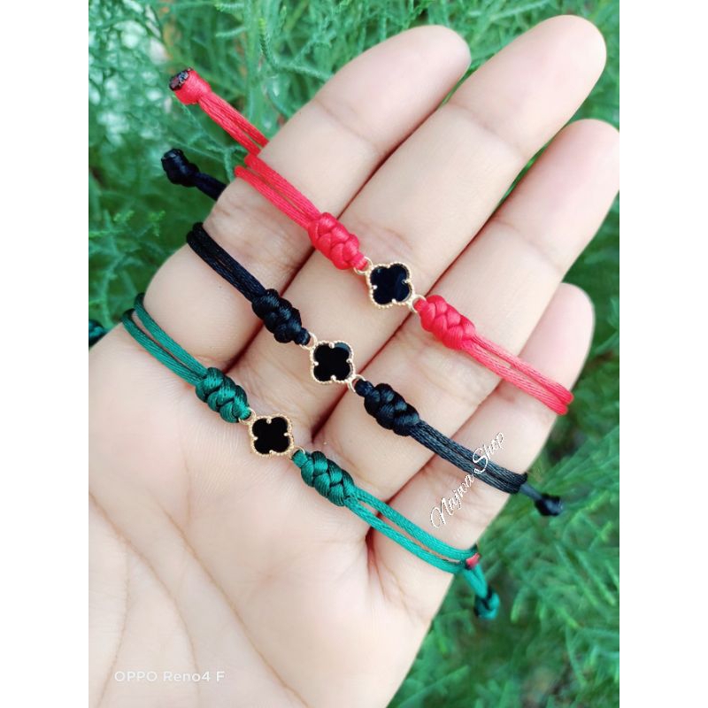 Gelang Clover Emas 0,2gram kadar 10k SemarNusantara