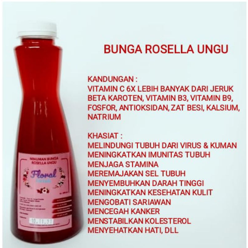 

Minuman Rosella Ungu
