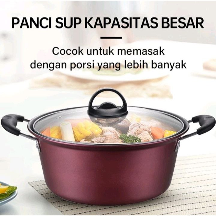 Panci kuah Qme 24cm/panci soup