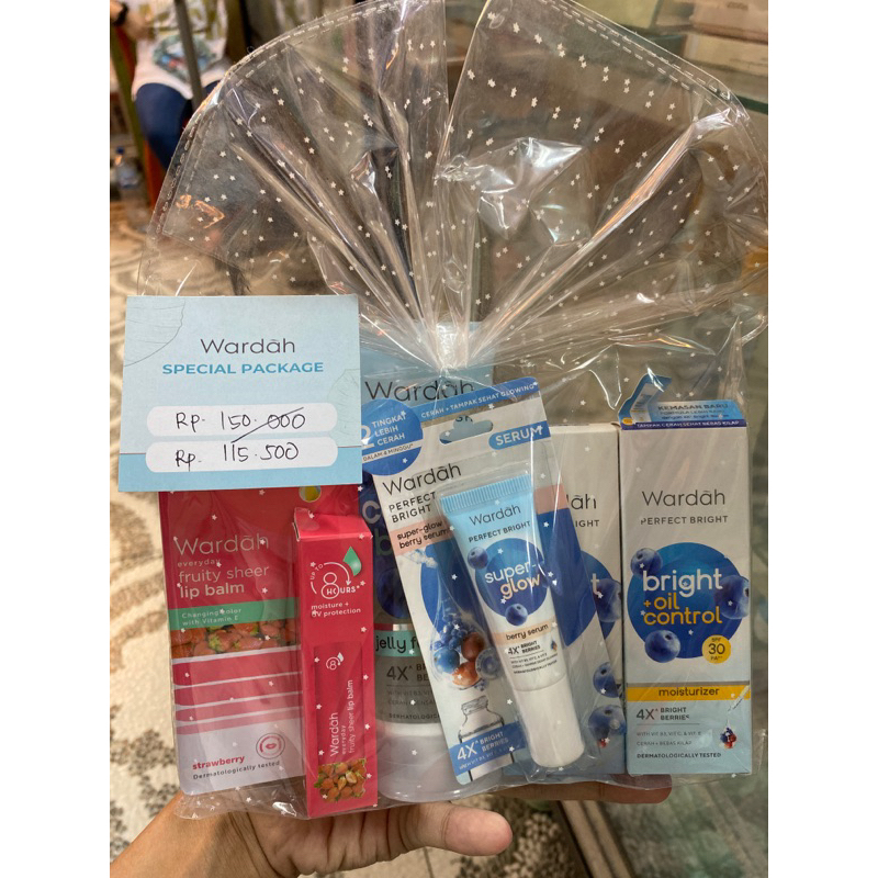 Wardah Paket bundling Perpect bright series
