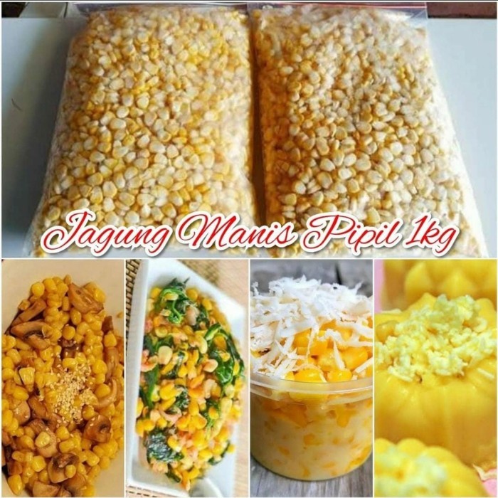 

Jagung pipil Madu Fresh (Super Manis) 1kg