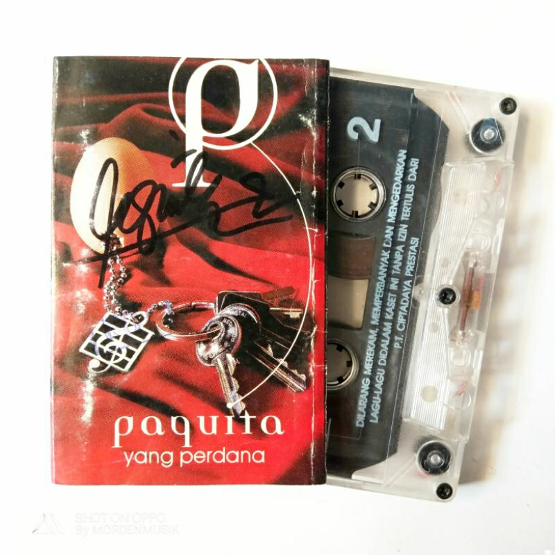 Kaset Paquita album Yang Perdana 1995
