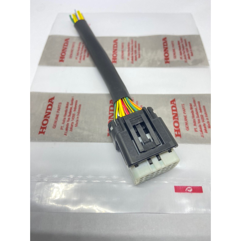 soket kabel modul scu smart control unit pin 21 honda pcx 160 vario 160