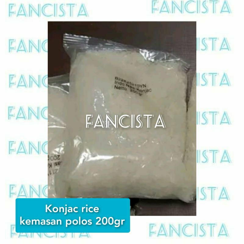 

KONJAC Beras Porang Beras Shirataki - Konjac Rice 200 gr 200gr