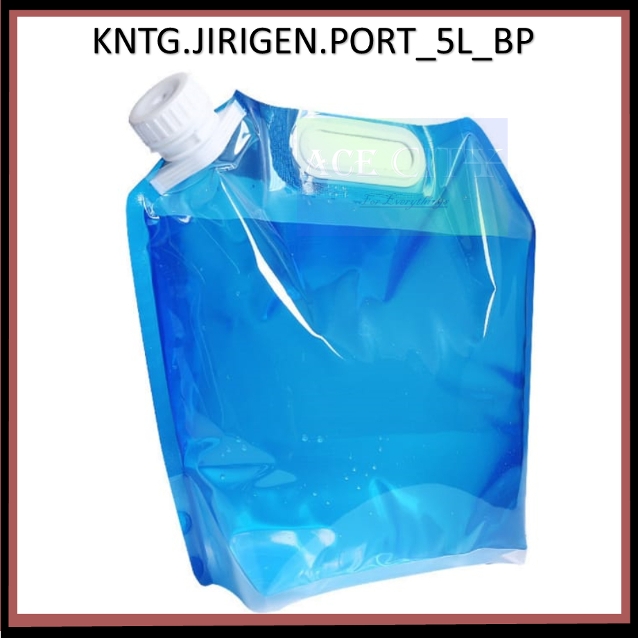 Kantong Jirigen Lipat waterbag 5L / 10L