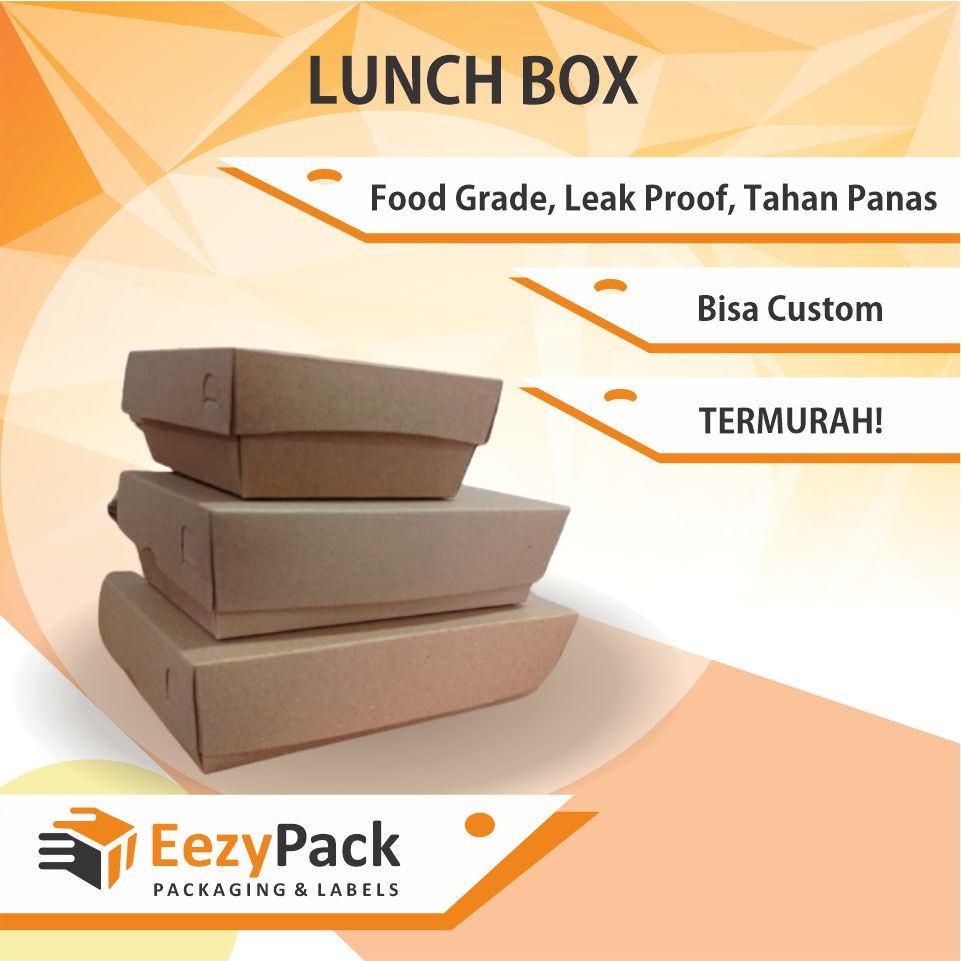 

(ISI 25)Lunch Box / Kotak Take Away/Dus Makanan/Kotak Makanan