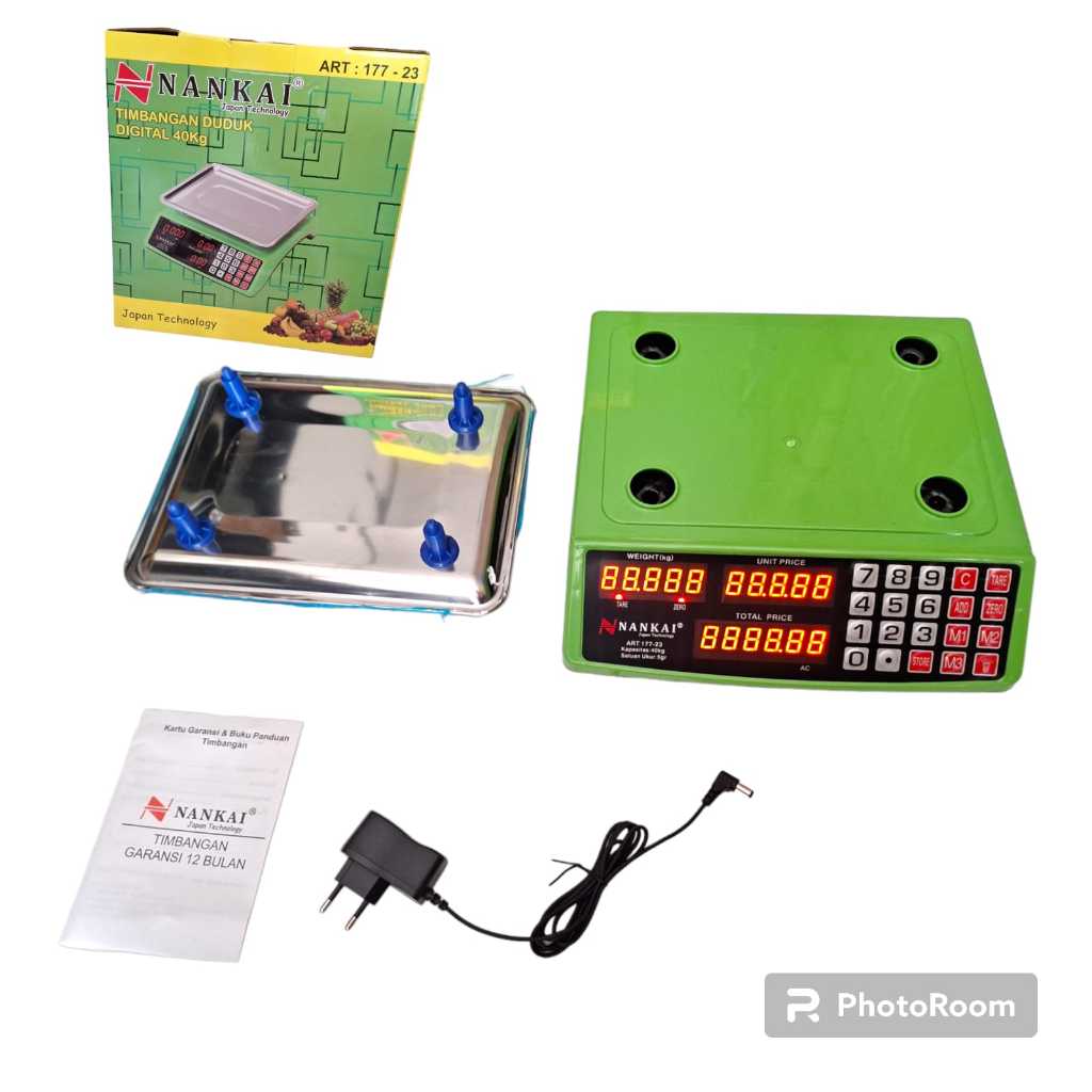 Timbangan Duduk Digital 40KG NANKAI / Timbangan ACS DIGITAL NANKAI 40 KG