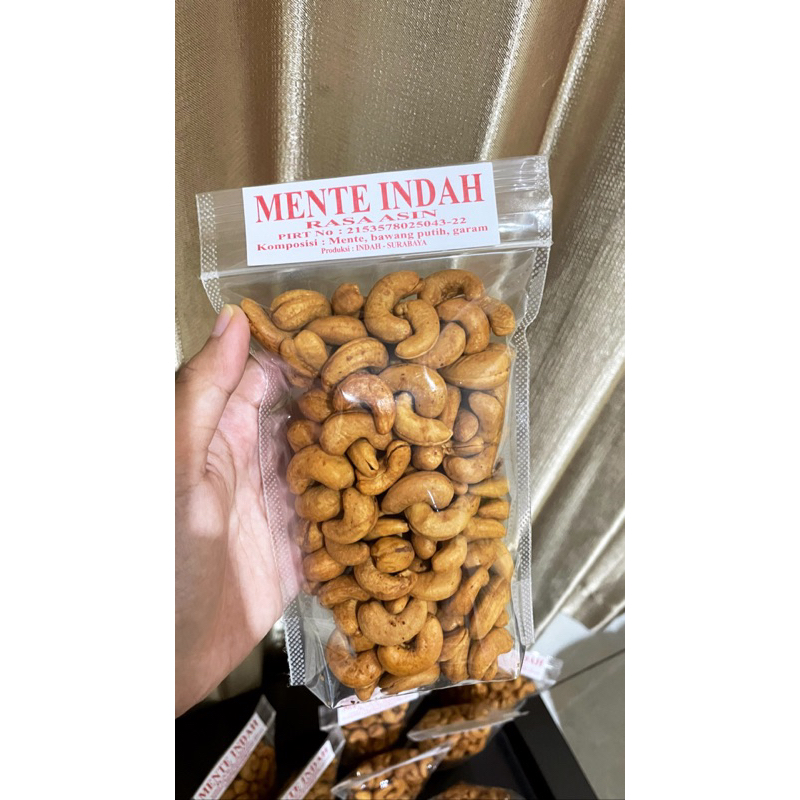 

Mente goreng asin bawang (250 gram)